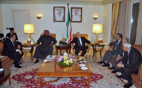 Zebari discusses with his Kuwaiti, Lebanese Counterparts, preparations for Arab-Russian Forum