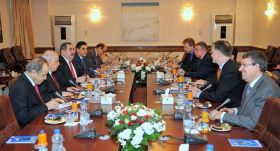 Zebari meets Ambassadors of Five Permanent Members of UN\