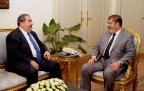 Zebari meets new elected Egyptian President