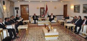  Zebari receives Libyan delegation