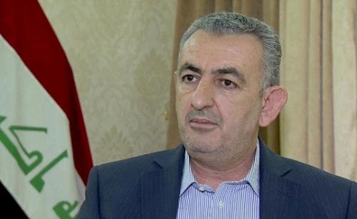 The governor of Anbar Suhaib al-Rawi. File photo.