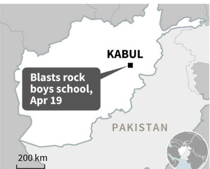  Casualties feared as blasts rock school in Afghan capital