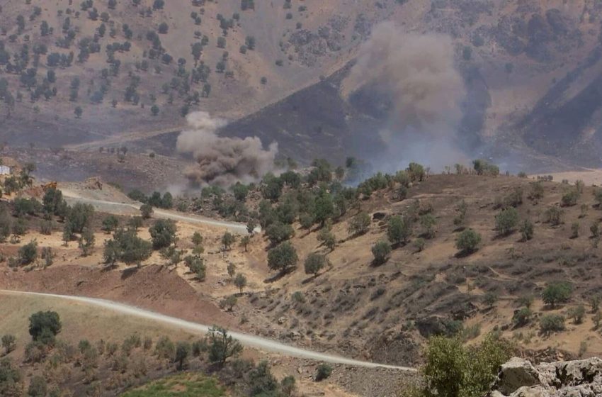  Iran bombards sites in northern Iraq