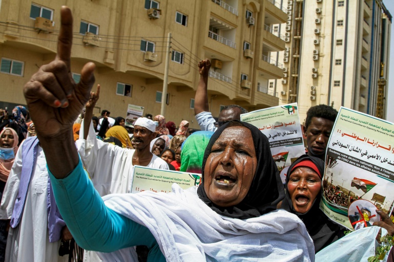  Hundreds of Sudanese protesters demand UN chief quit