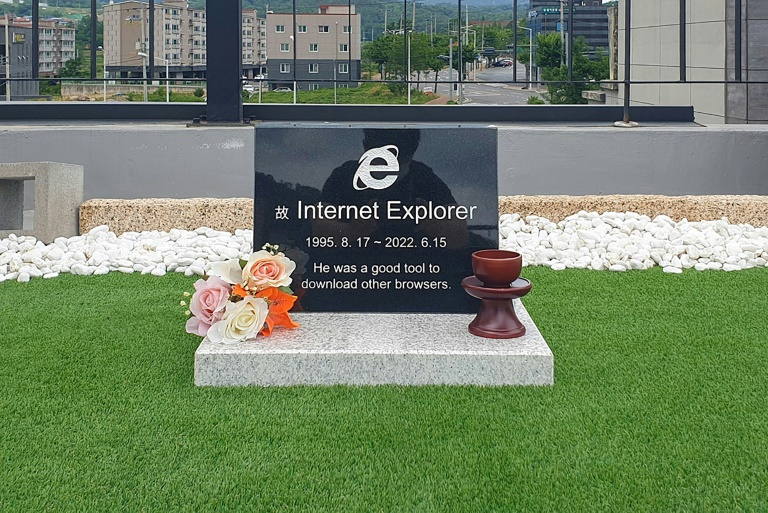  RIP Internet Explorer: South Korean engineer’s browser ‘grave’ goes viral