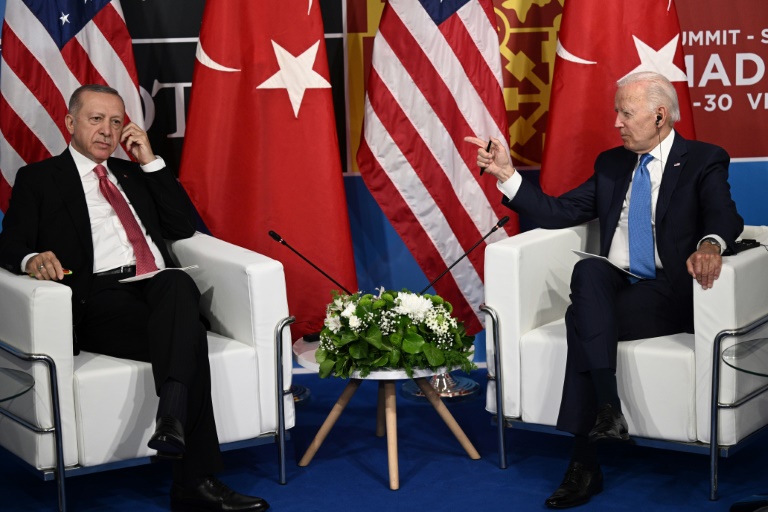  Biden thanks Erdogan, US signals support for Turkish F-16s