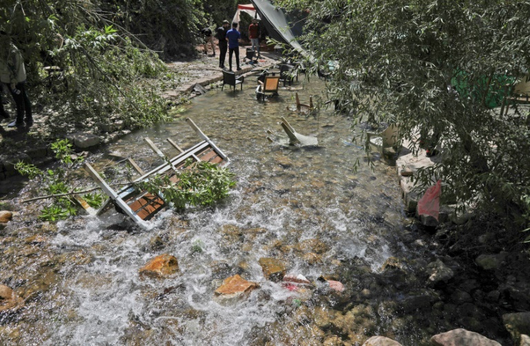  Iraq mountain rest spot bears scars of deadly shelling