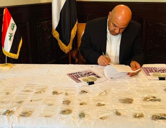  Iraq receives 125 artifacts Germany borrowed