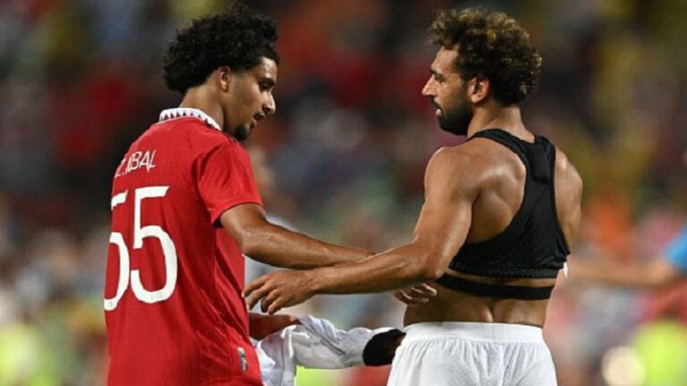  Mo Salah supports the rising Iraqi footballer Zidane Iqbal in a special way