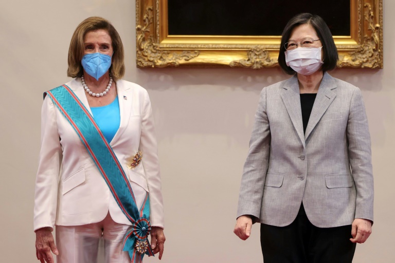  How is China punishing Taiwan for the Pelosi visit?