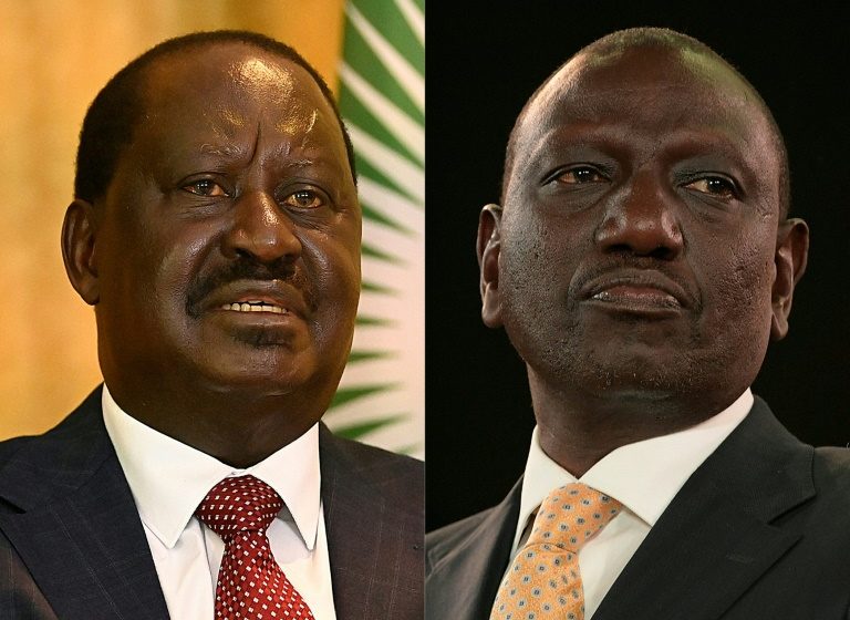  Calls for peace as Kenya awaits results of tight presidential race