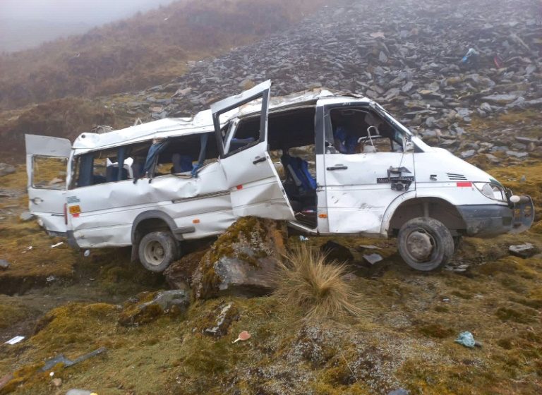  Four tourists die in bus crash after Machu Picchu visit