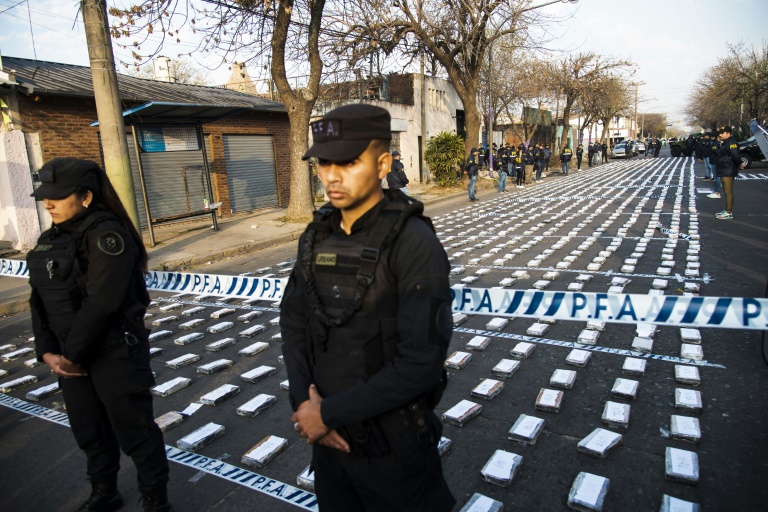  Argentina seizes 1.6 tons of cocaine headed for Dubai