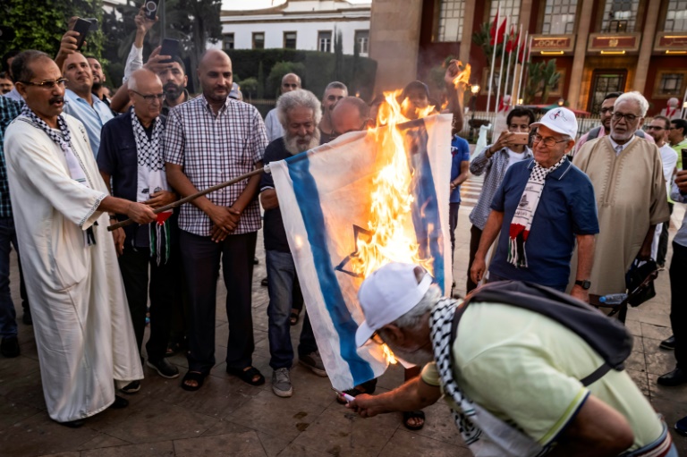  Dozens protest in Morocco after Israeli envoy recalled