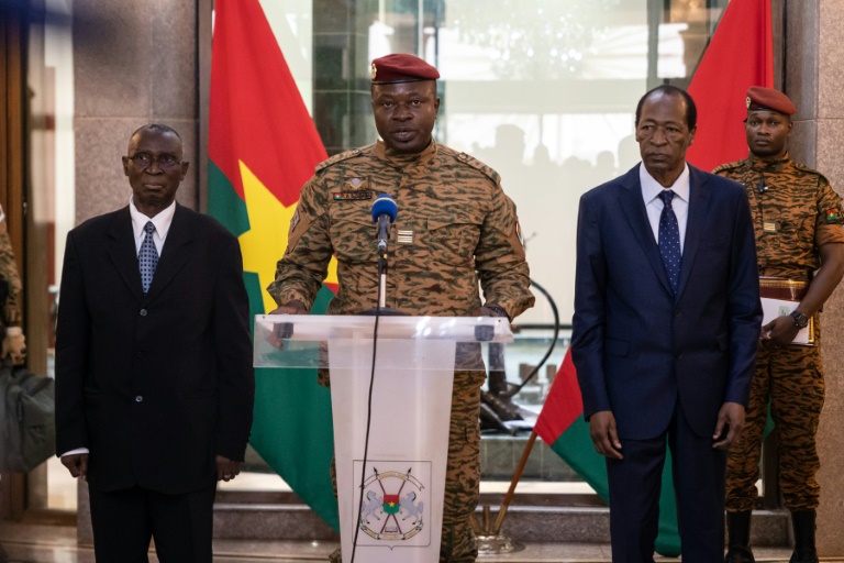  Burkina junta chief sacks defence minister as jihadist violence rages