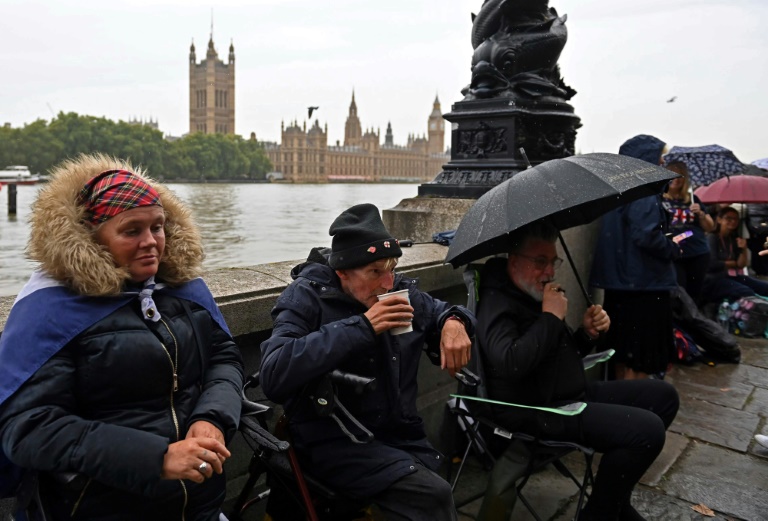  ‘Calm before the storm’: London readies for queen’s send-off