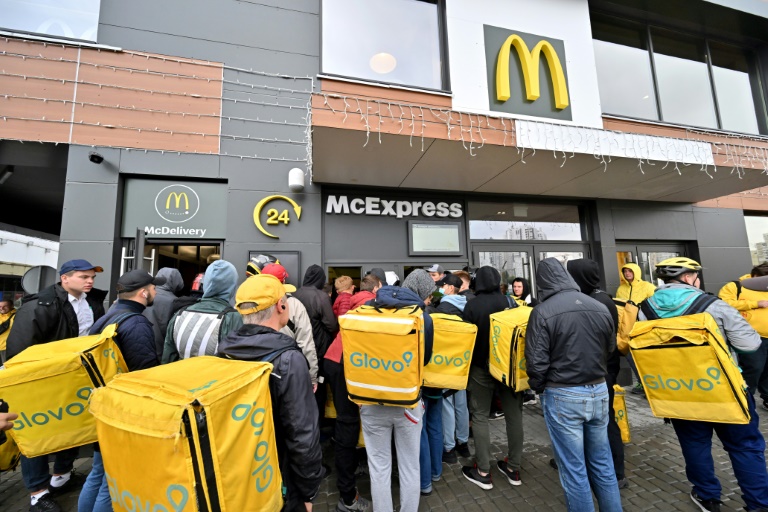  McDonald’s re-opens in war-torn Ukraine, but for delivery only