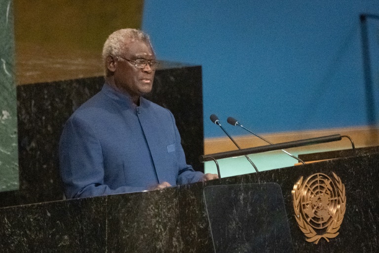  Solomons leader claims neutrality to UN but defends China ties