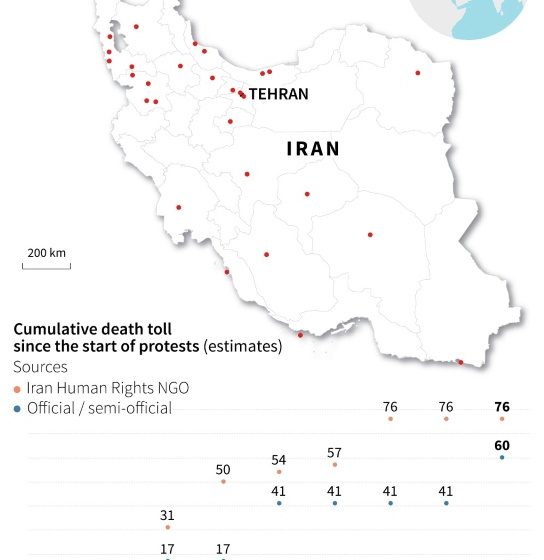  Iran targets celebrities, media over Mahsa Amini protests