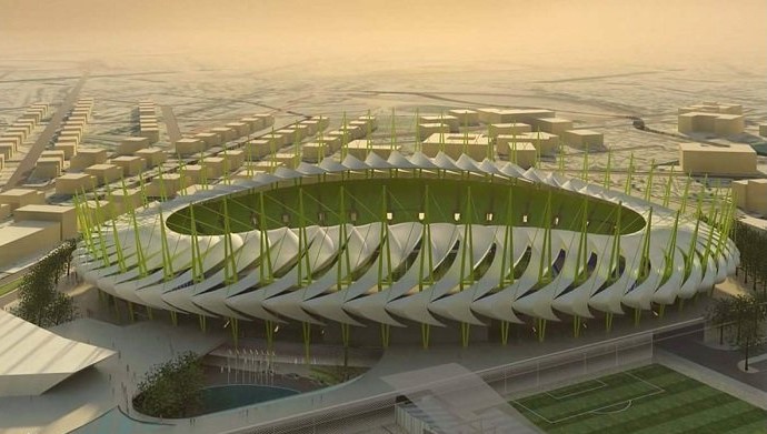  Basra completes 95% of Al-Menaa Olympic Stadium to host 25th Arabian Gulf Cup