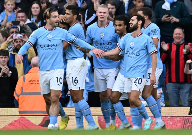  Haaland strikes again as Man City go top, Chelsea tame Wolves