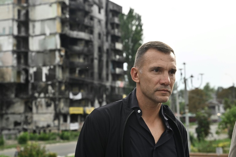  Football icon Shevchenko feels pain and pride in Ukraine’s resilience