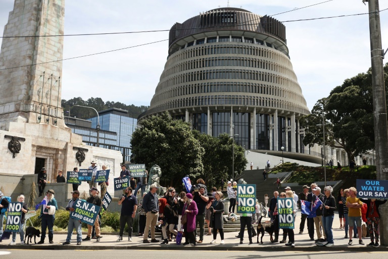  New Zealand farmers protest livestock ‘burp and fart’ tax