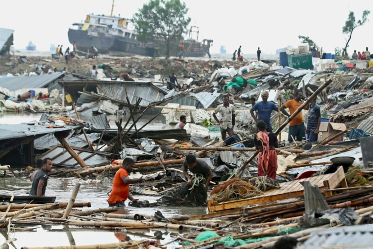  28 dead in Bangladesh cyclone, millions without power