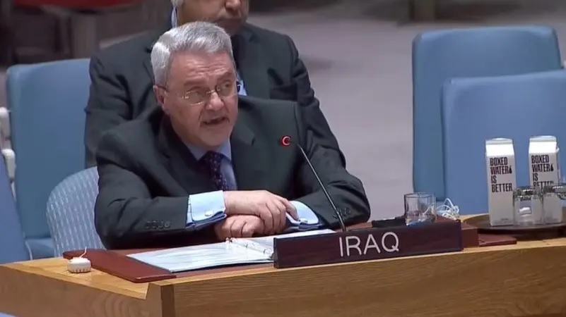  Iraq’s representative calls on Security Council to condemn Iran’s bombing