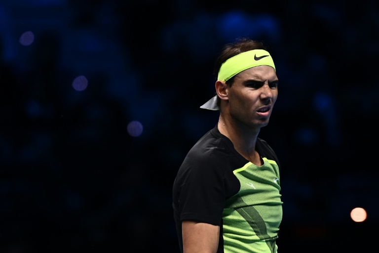  Nadal fails to keep up with Fritz in ATP Finals opener