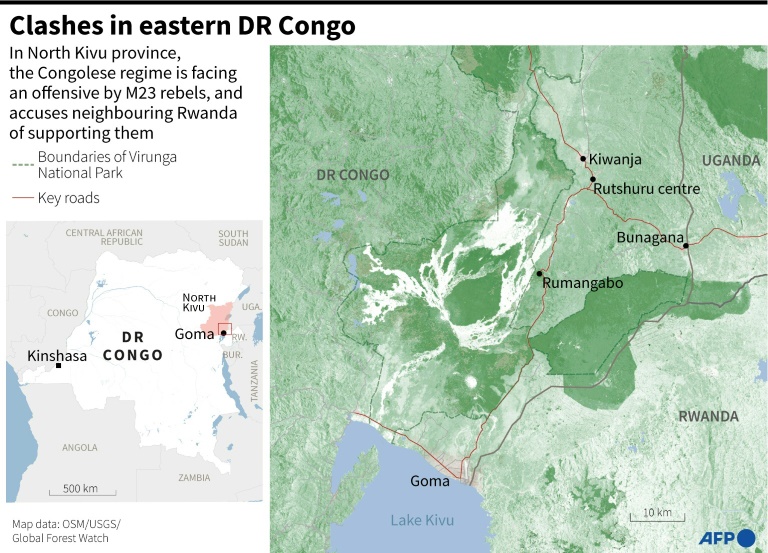  Clashes in eastern DR. Congo as envoy pursues ‘dialogue’ initiative