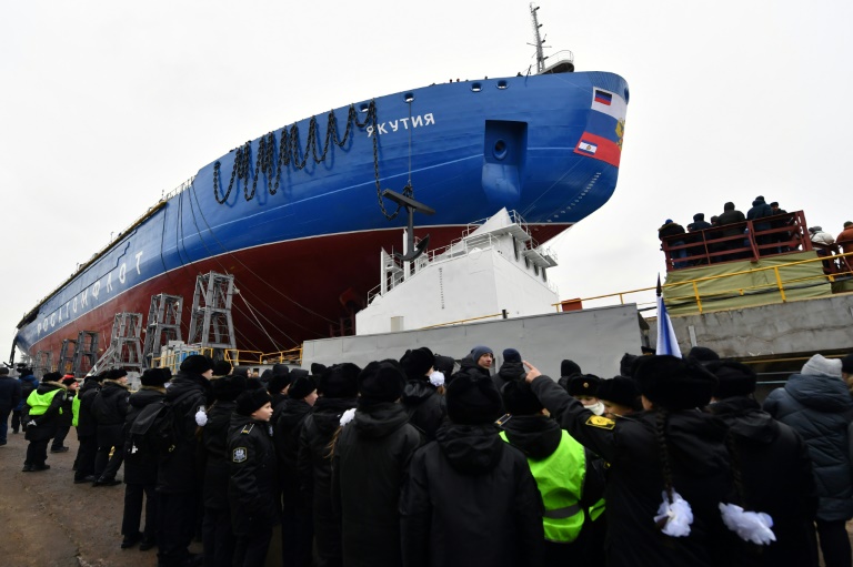  Russia unveils new icebreaker in push for energy markets