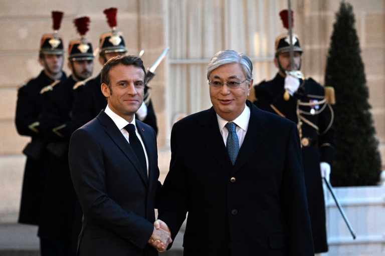  Macron courts Central Asian strongmen in quest for influence