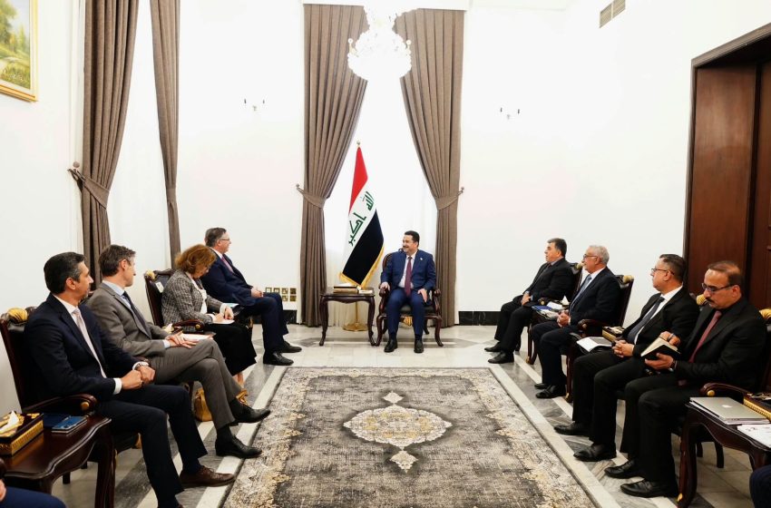  Iraqi Prime Minister meets with TotalEnergies CEO