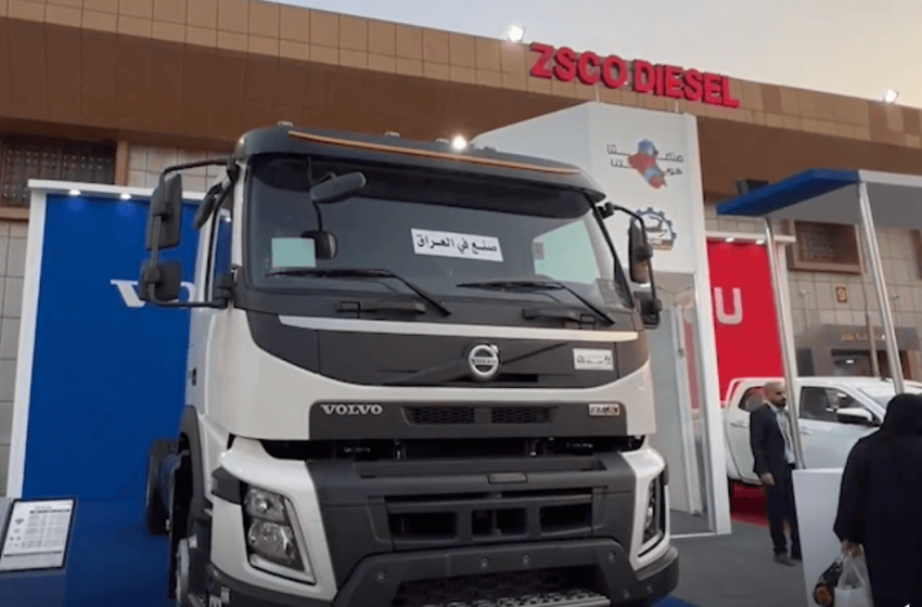  ZSCO Diesel features Volvo Trucks and Isuzu in Baghdad