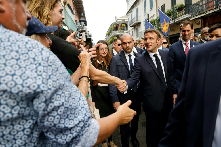  Macron caps US visit with New Orleans trip, meetup with Musk