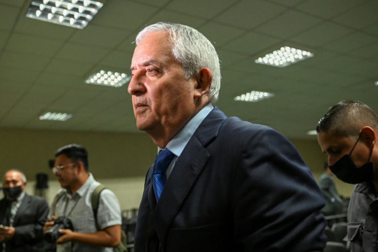  Ex-Guatemalan president gets 16 years for corruption