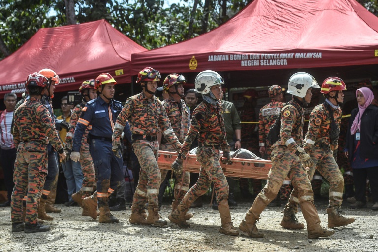  Malaysia campsite landslide search ends with 31 dead