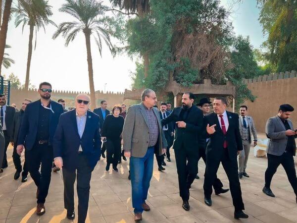  Ancient Civilizations Forum delegations visit ancient city of Babylon