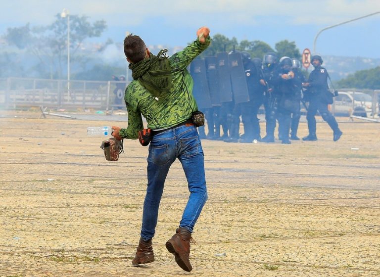  Brazil police wrest back seat of power from pro-Bolsonaro rioters