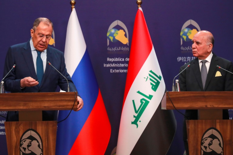  Russia, Iraq discuss US sanctions over Ukraine conflict