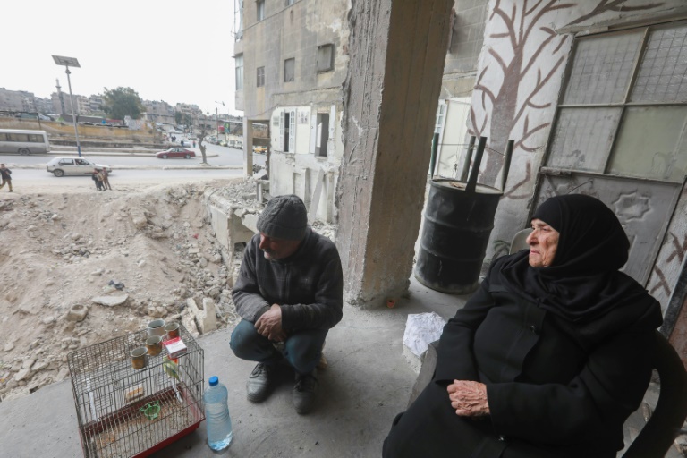  Syrian quake survivors shelter in crumbling Aleppo homes