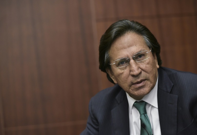  US seeks custody of Peru ex-president Toledo for extradition