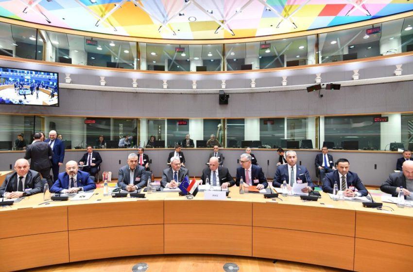  Iraqi FM presides at Iraqi-European Cooperation Council