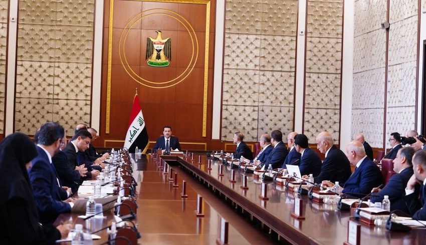  Iraqi cabinet votes on federal general budget