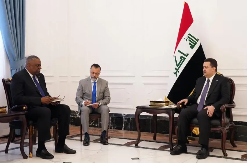  Iraqi PM informs US Pentagon Chief that Iraq wants to strengthen relations