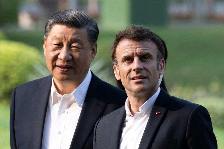  Macron praised in China for ‘brilliant’ Taiwan comments