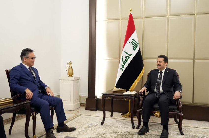  Iraqi PM, Japanese Ambassador discuss prospective future