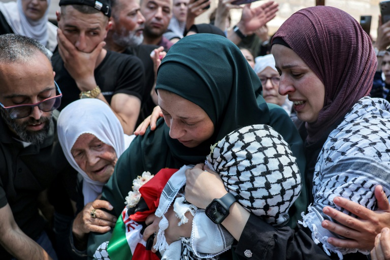  Palestinian toddler killed by Israeli forces buried