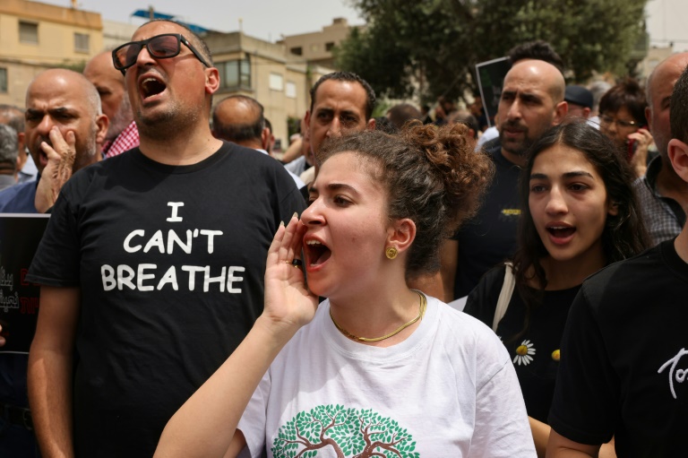  Arab Israelis protest over crime wave